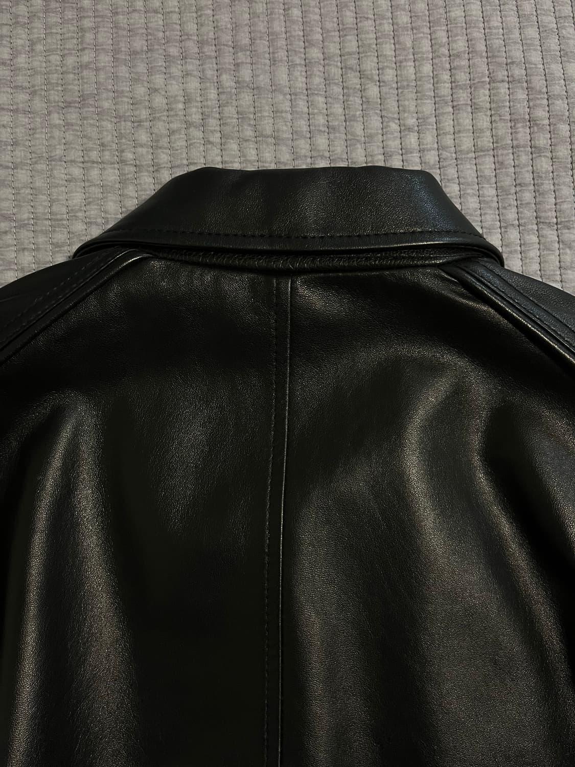 M) 유스 레더 봄버  상품이미지8