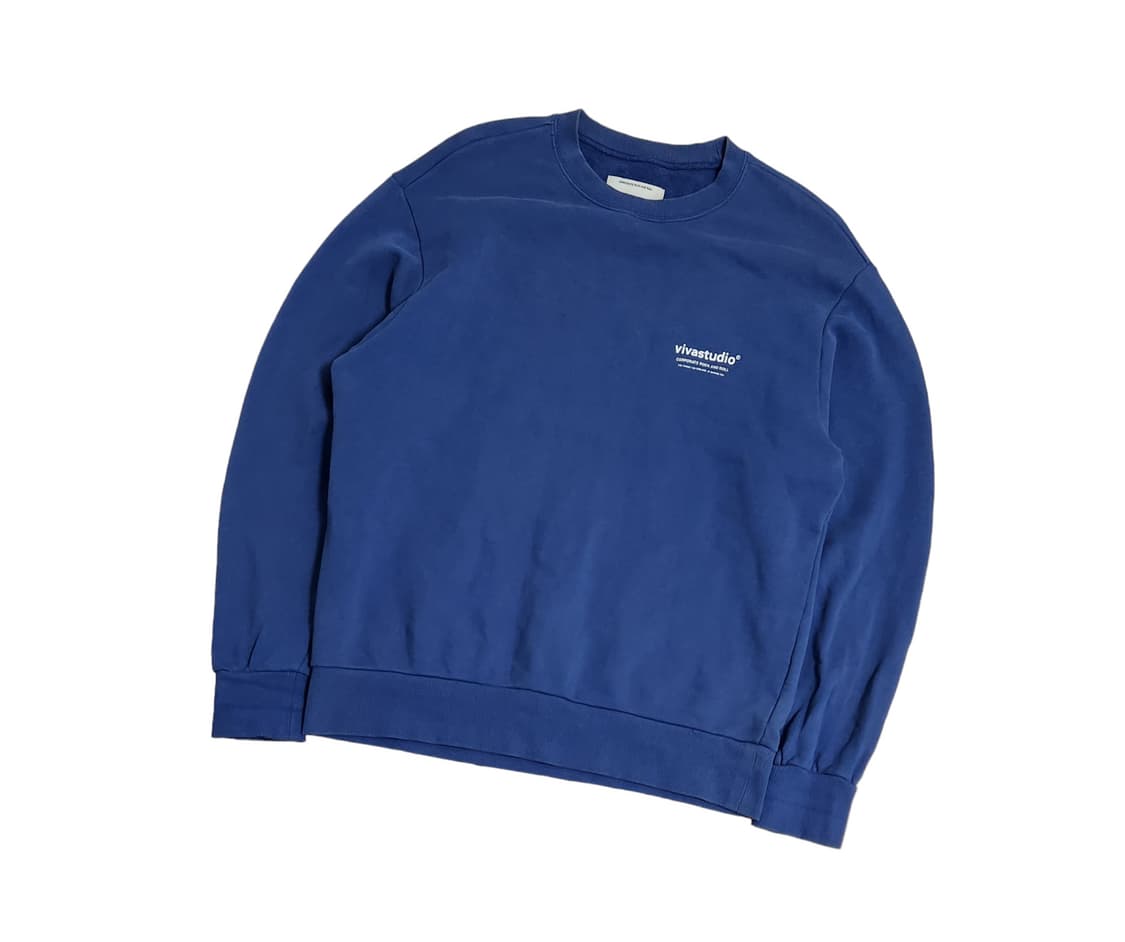 비바스튜디오 빅로고 맨투맨 상품이미지1