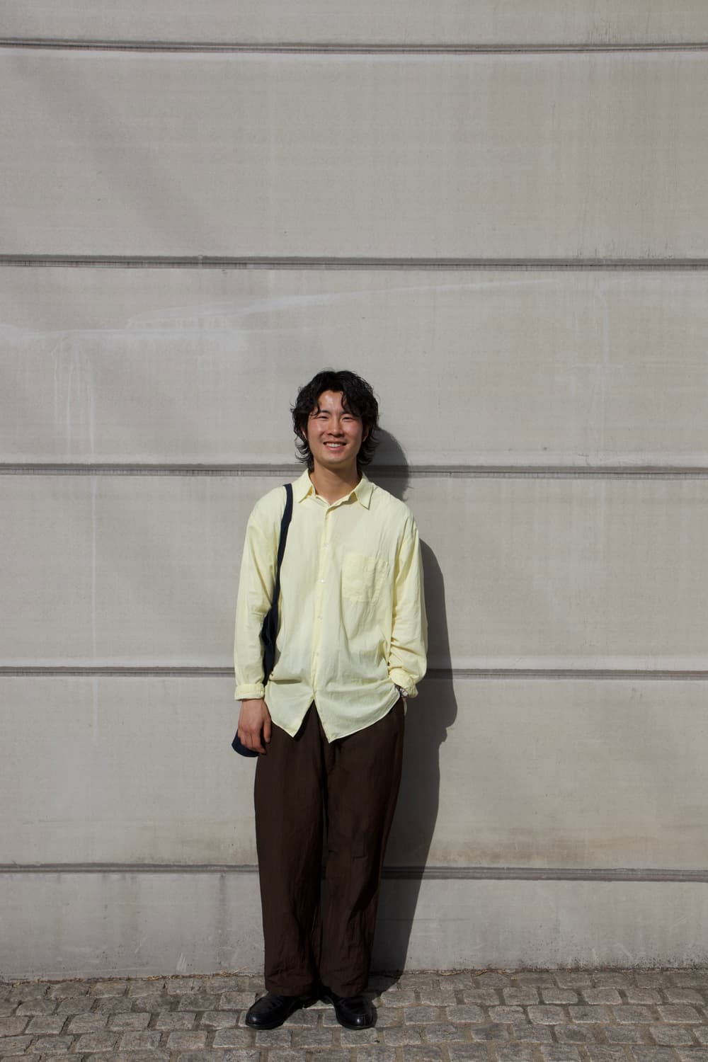 Markaware 오가닉 페루 피마 코튼 론 컴포트핏 셔츠 옐로우 상품이미지9