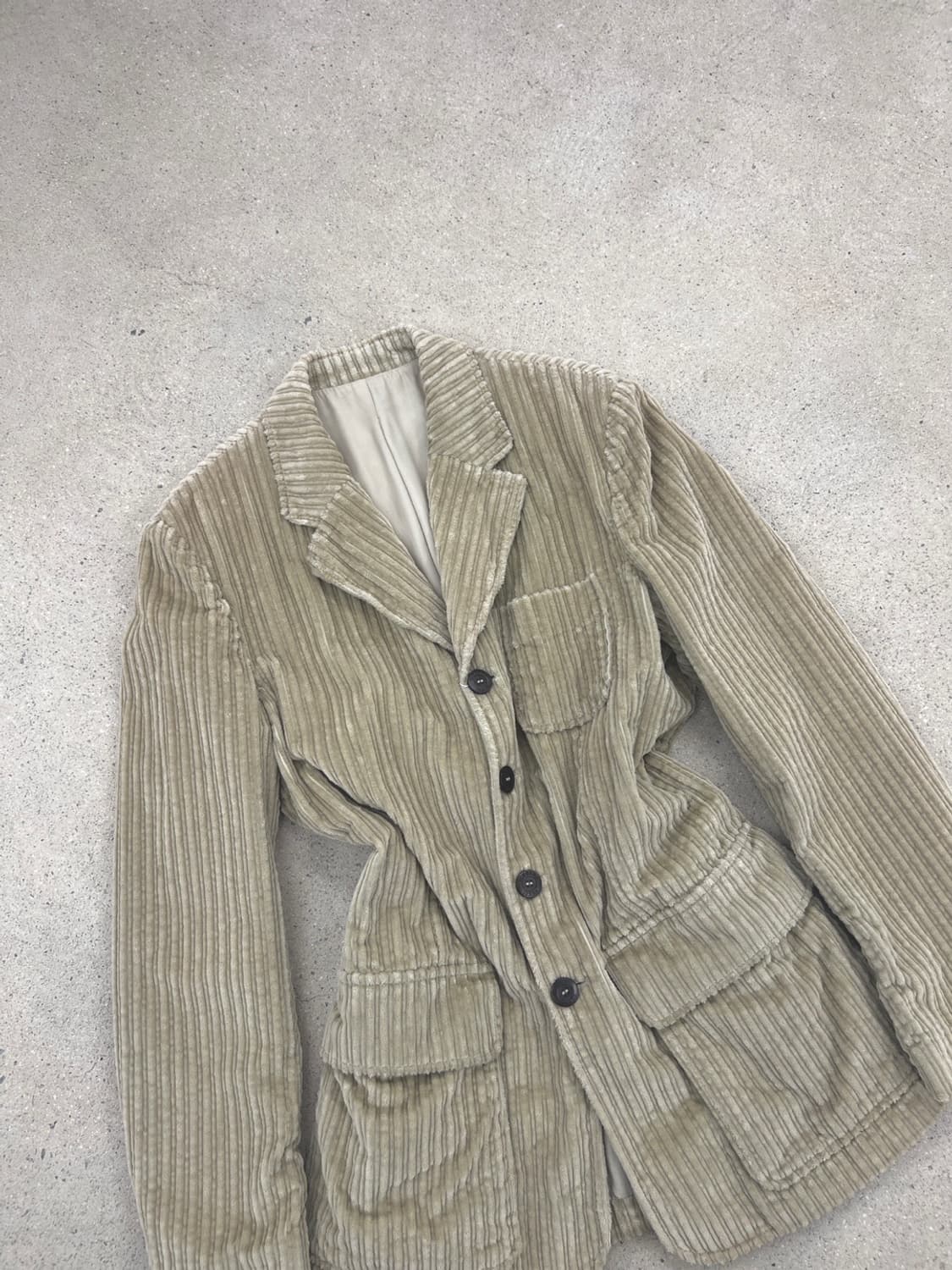 아이스버그 90s 와이드 웨일 코듀로이 블레이저 상품이미지7