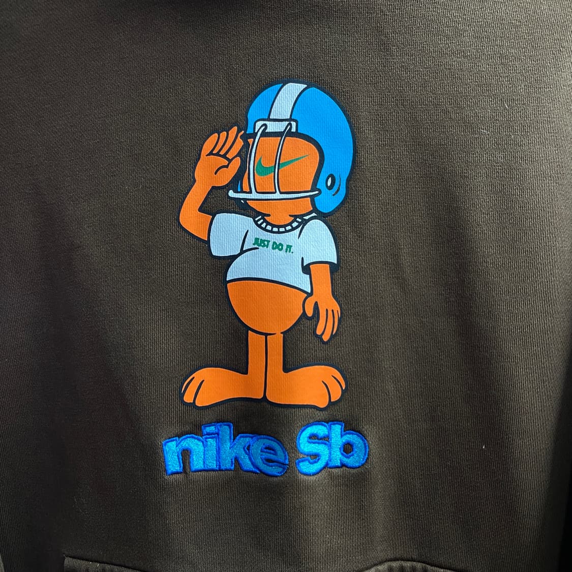 나이키 SB 풀오버 브라운 스케이트 후드티 B3637 상품이미지3