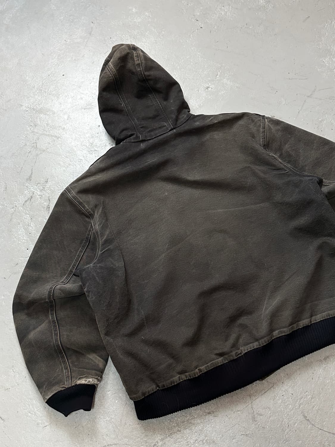 OG 칼하트 J130 BLK 액티브 자켓 칼하트 후드 자켓 상품이미지6
