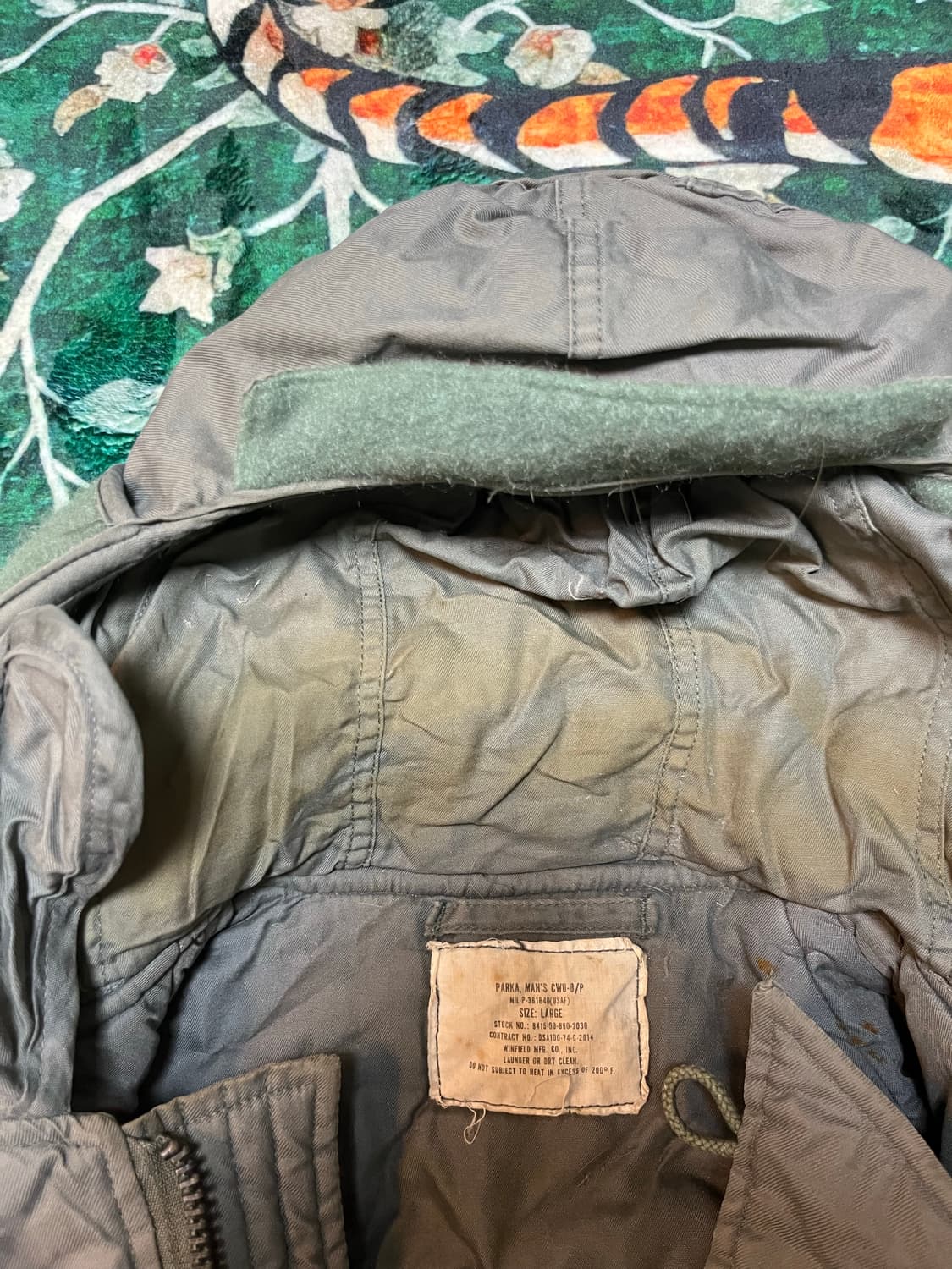 OG 70s CWU-8p parka (L) 상품이미지7