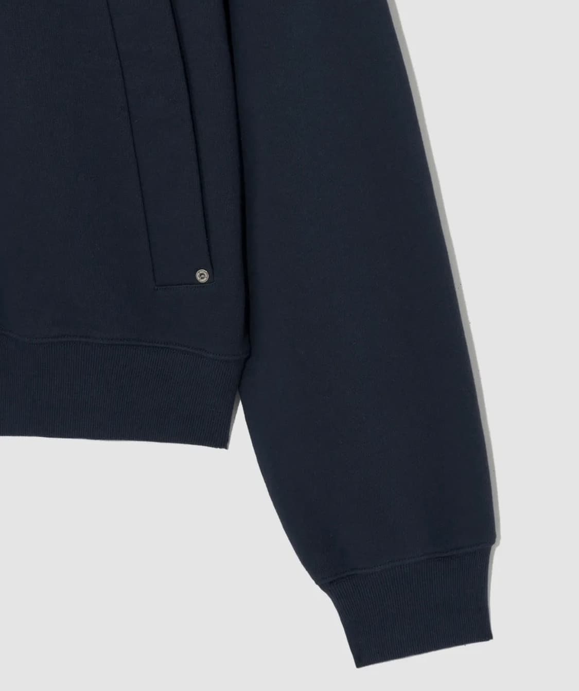 세터 후드집업 네이비 M 상품이미지5