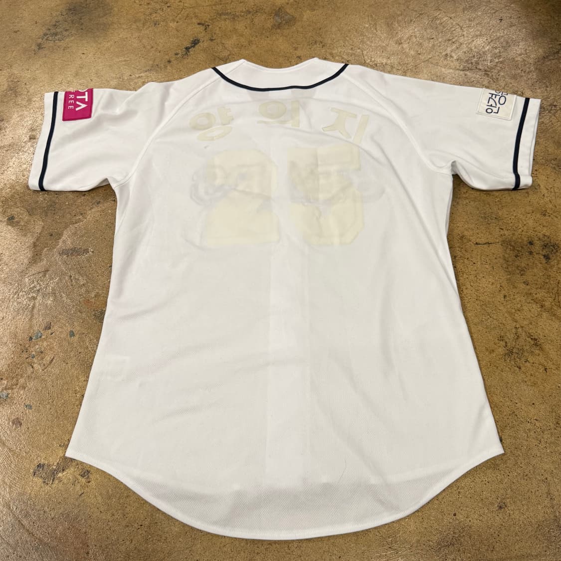 [ 100 ] 두산베어스 노마킹 반팔 야구 유니폼 b10 상품이미지3