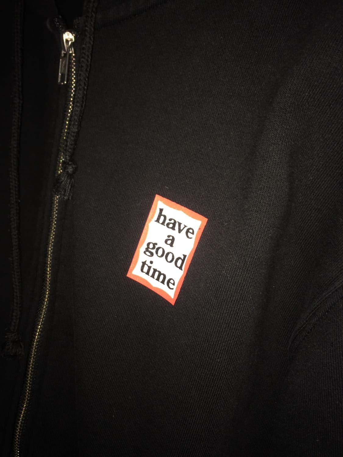 Have a good time hoodie zip up 상품이미지2