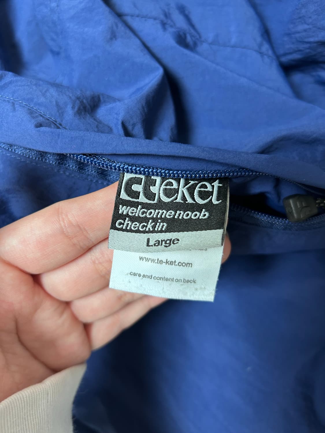 Teket 위켄드 리버시블 플리스 레드 상품이미지6