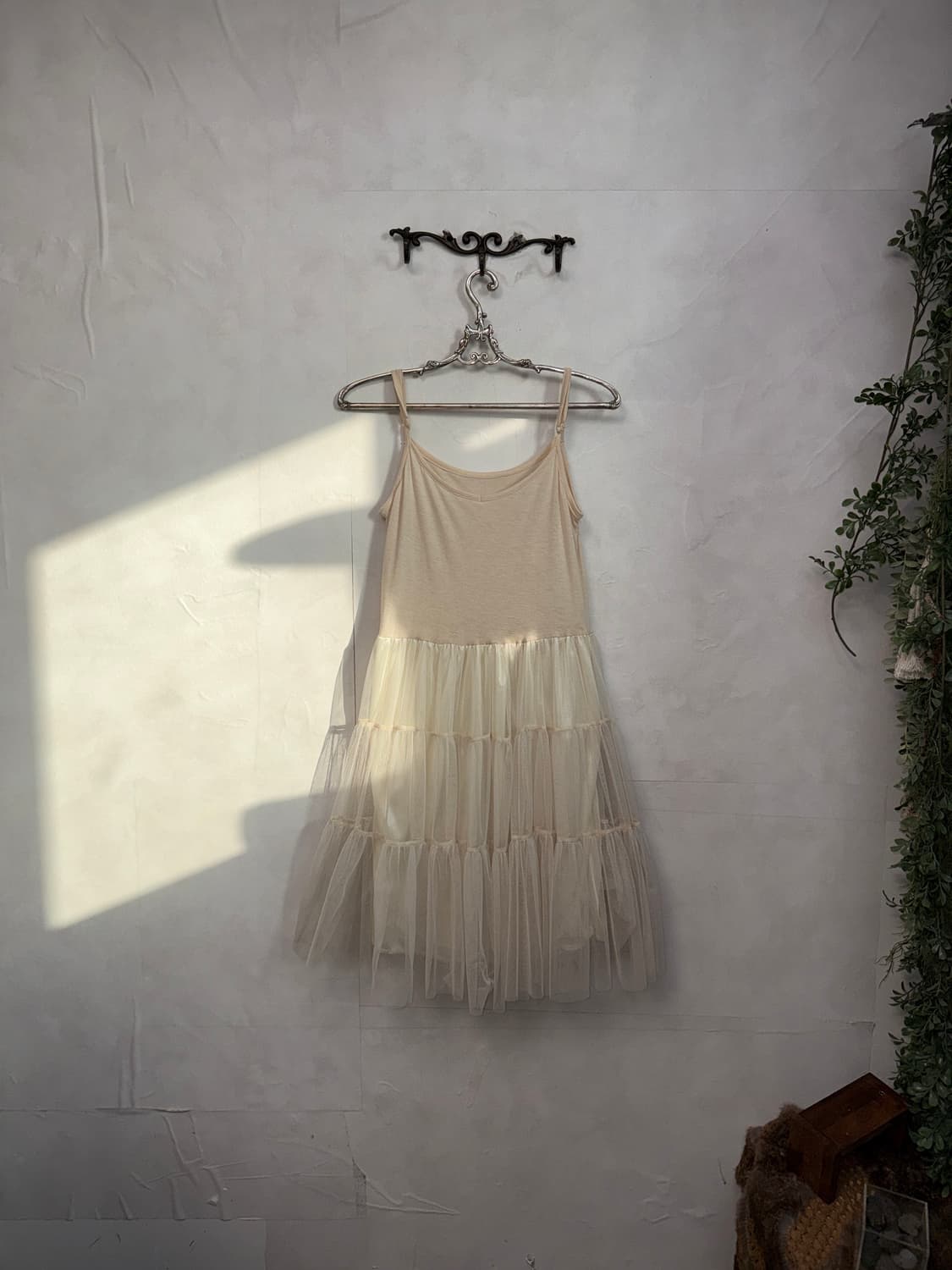 Pink beige ballet chiffon ops 상품이미지2