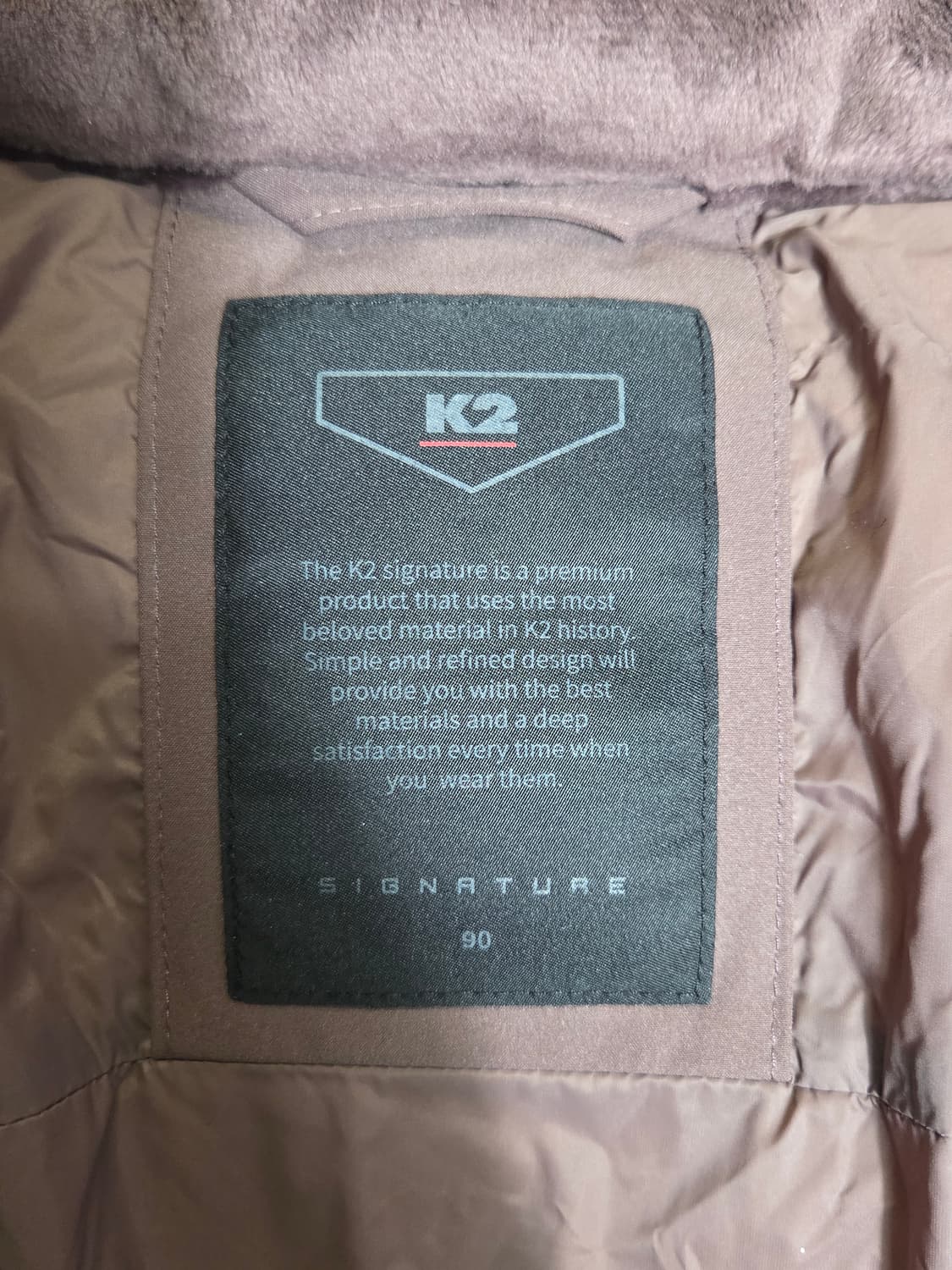 [K2] 시그니처 도로시 구스다운 패딩 판매합니다. 상품이미지3