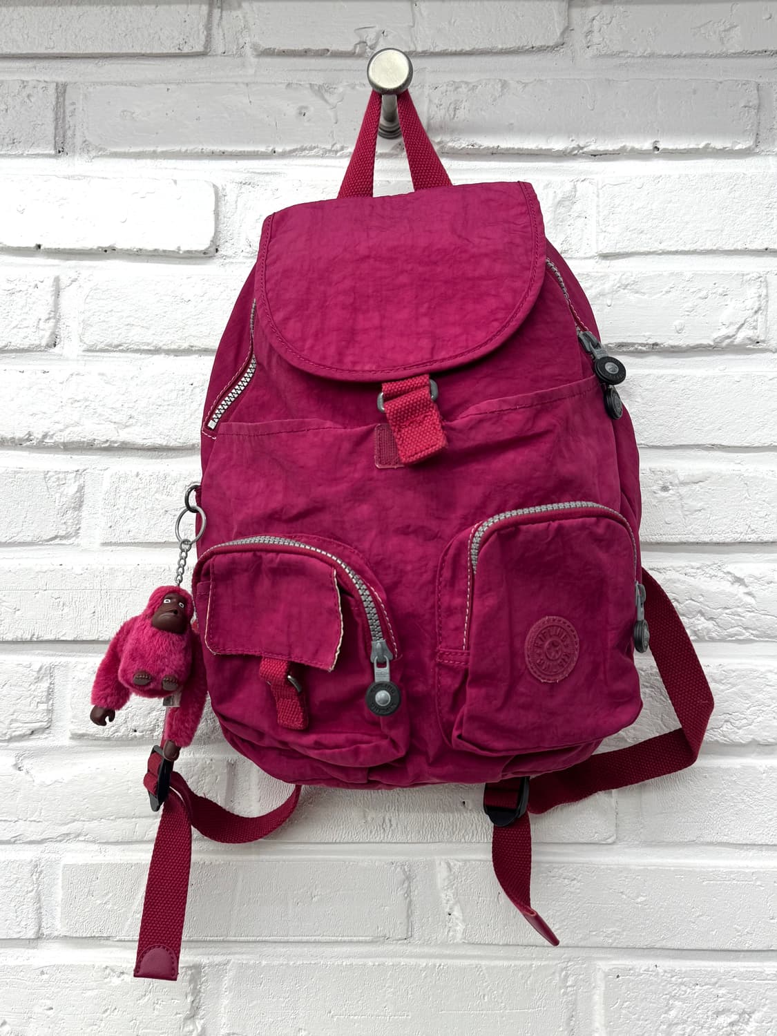 키플링 핑크 백팩  상품이미지2