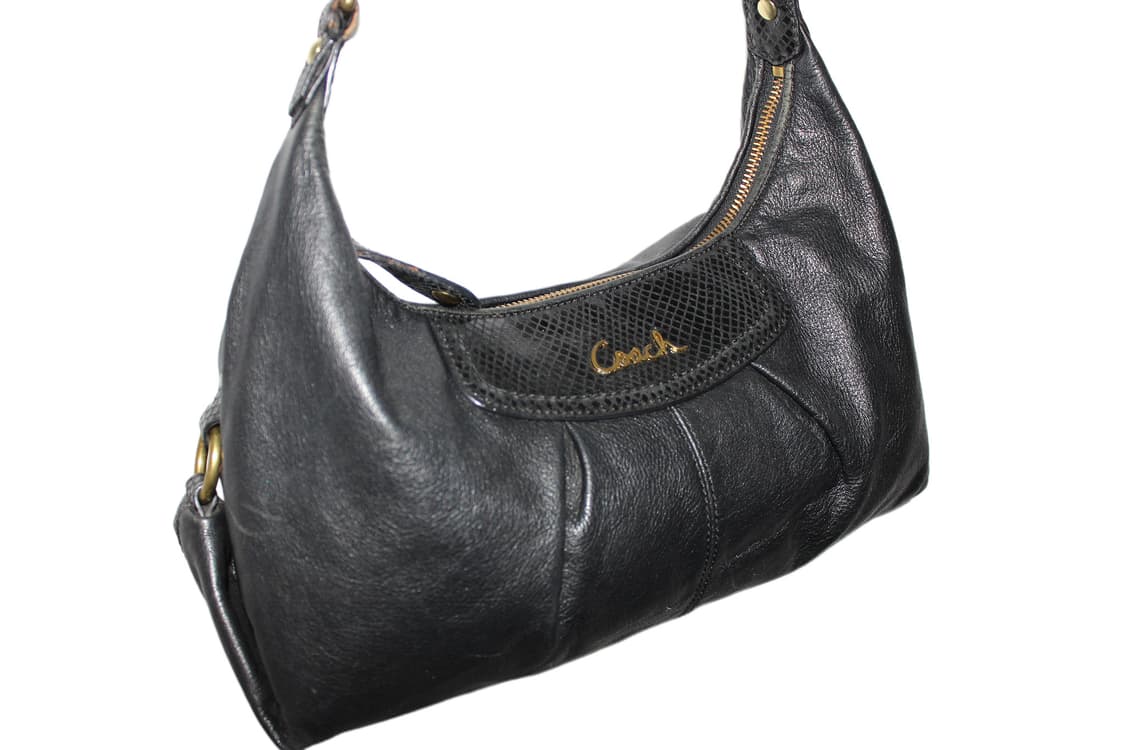 COACH 코치 레더 숄더백 상품이미지4