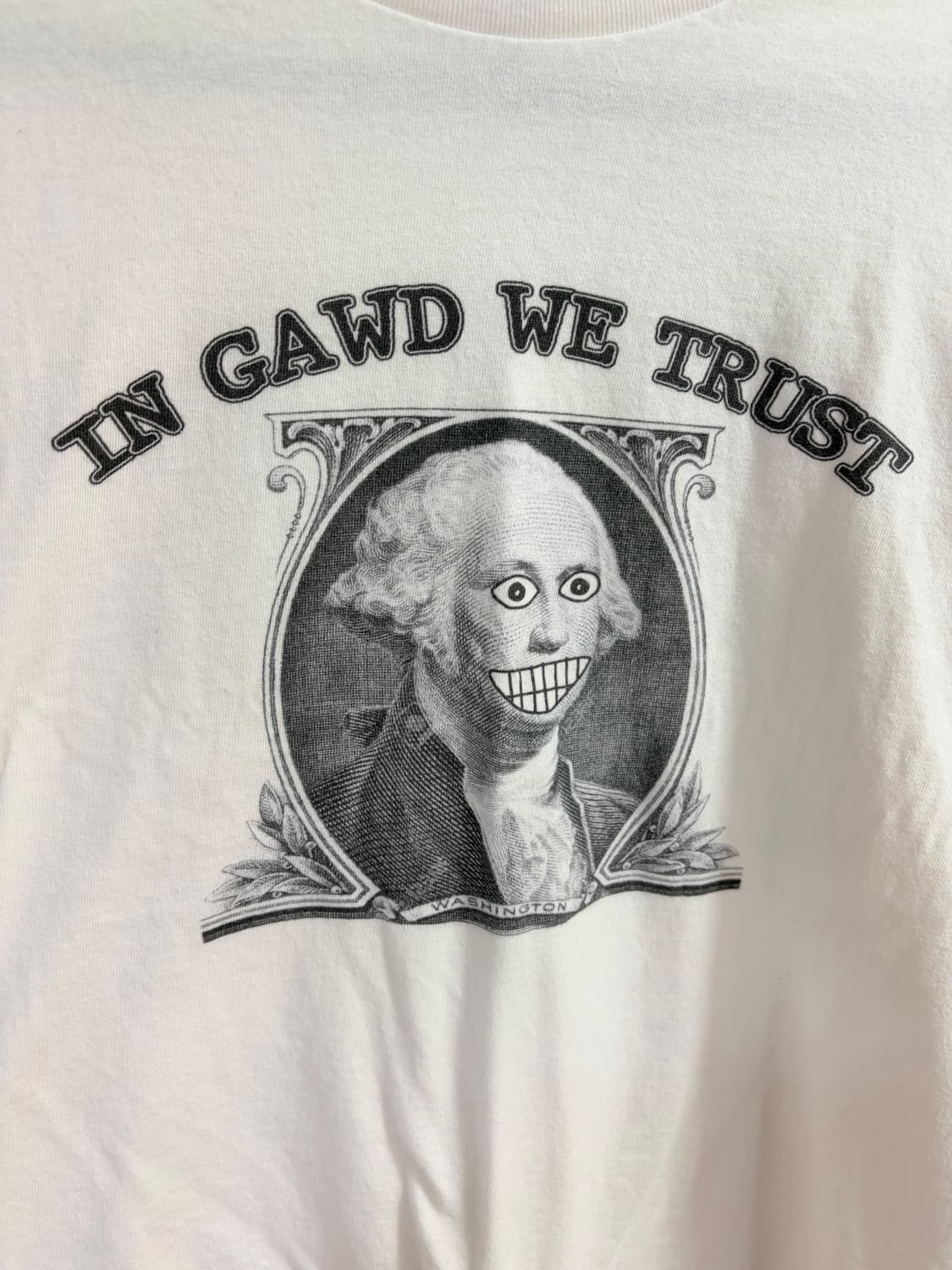커트코베인 in gawd we trust 티셔츠 상품이미지2
