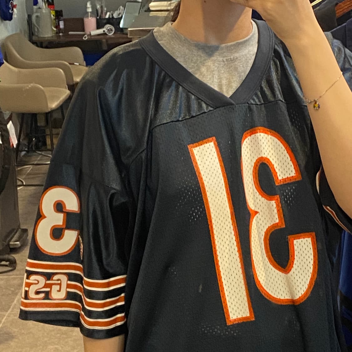 [NO.9] NFL 풋볼 져지 반팔티 네이비 상품이미지3