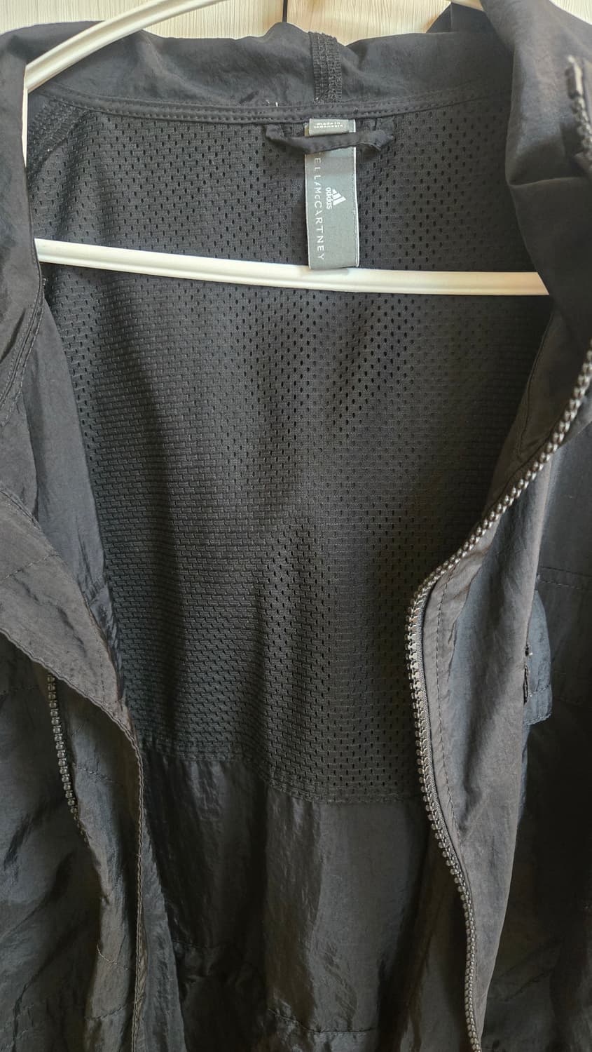 아디다스 스탤라맥카트니 우먼 롱자켓 바람막이점퍼 xs 상품이미지5