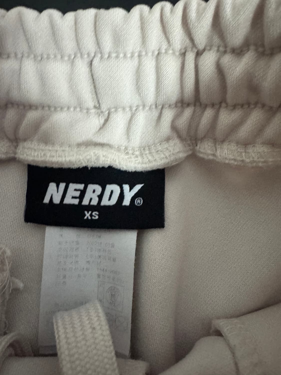 여성 널디 NERDY 그라데이션 라인 트랙 반바지 Xs 상품이미지2
