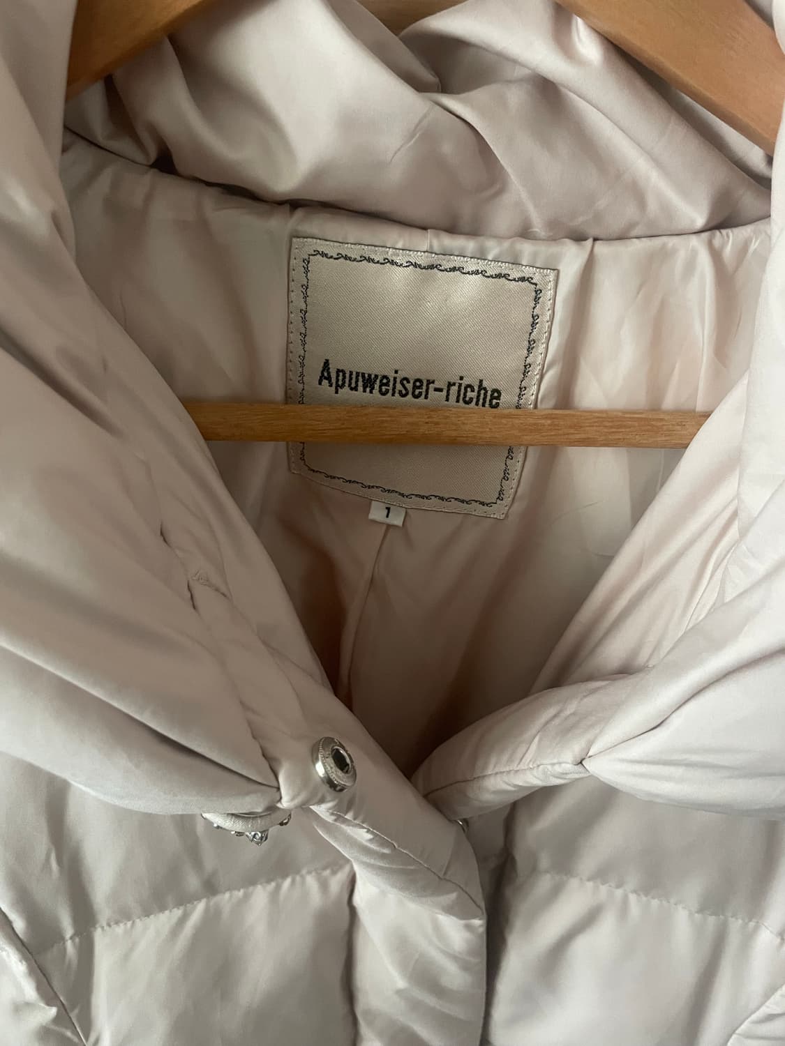 모리걸 빈티지 핑크 벨티드 다운 롱패딩💗 상품이미지2