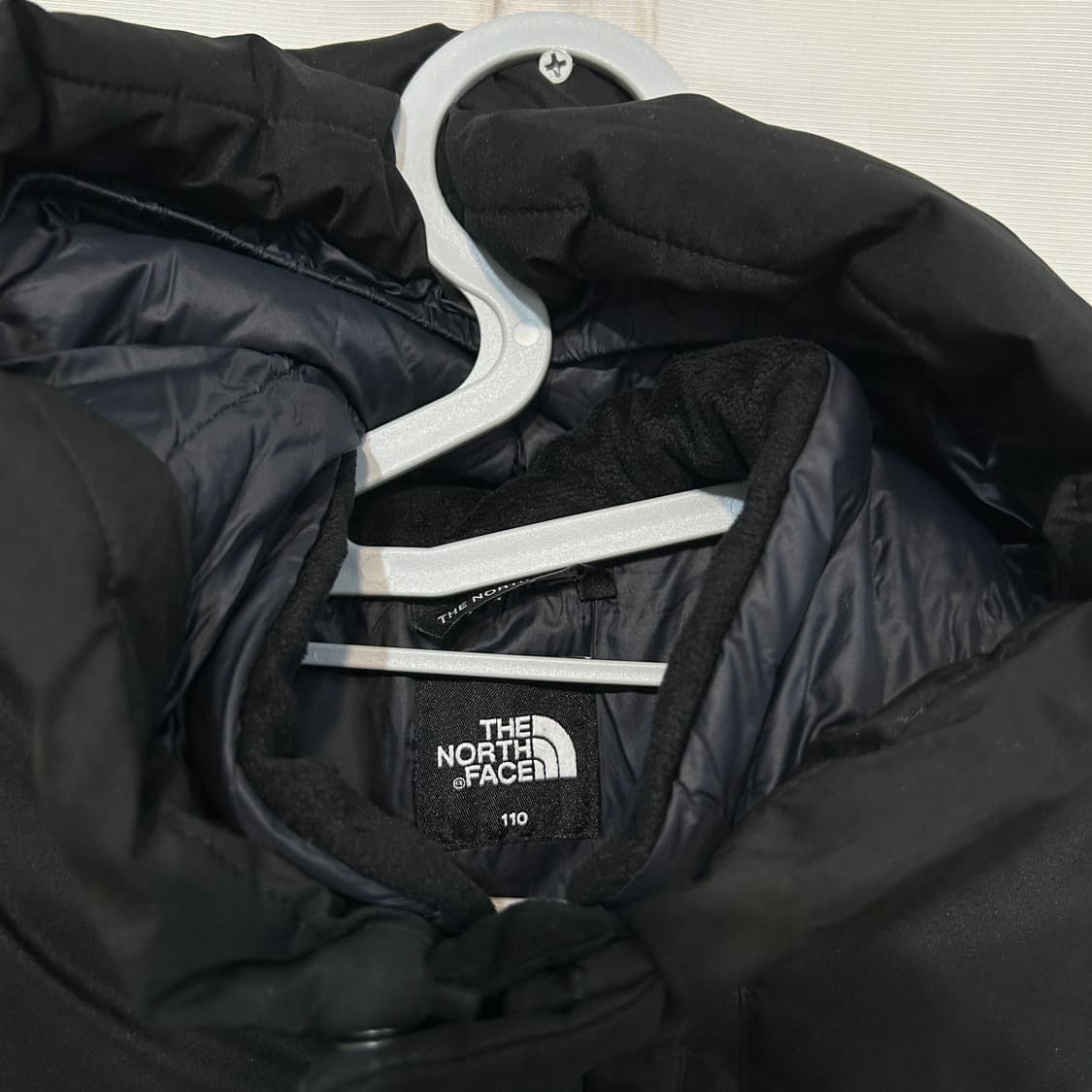 노스페이스 키즈 거위털 롱패딩 110 상품이미지2