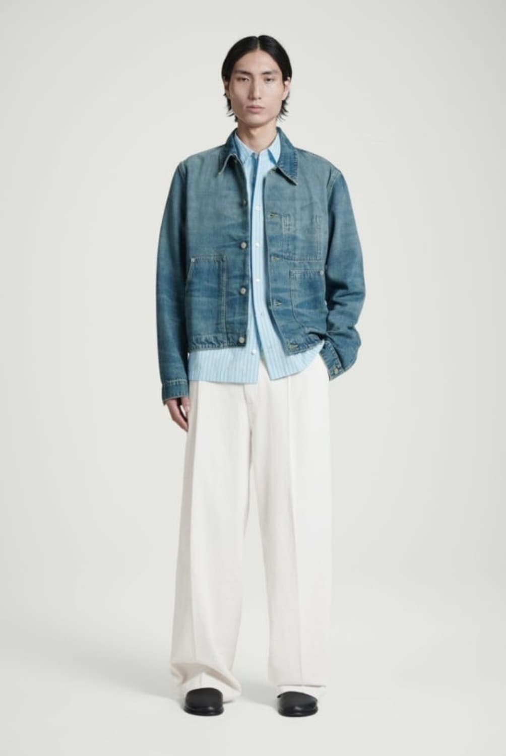 코스 박시 데님 자켓 상품이미지1