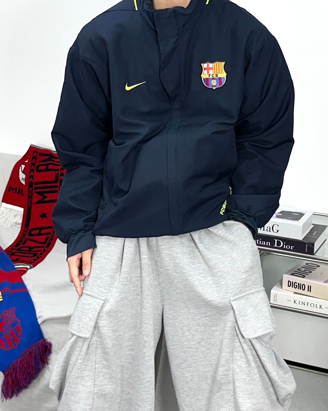 나이키 07-08 바르셀로나 자켓 M 상품이미지2