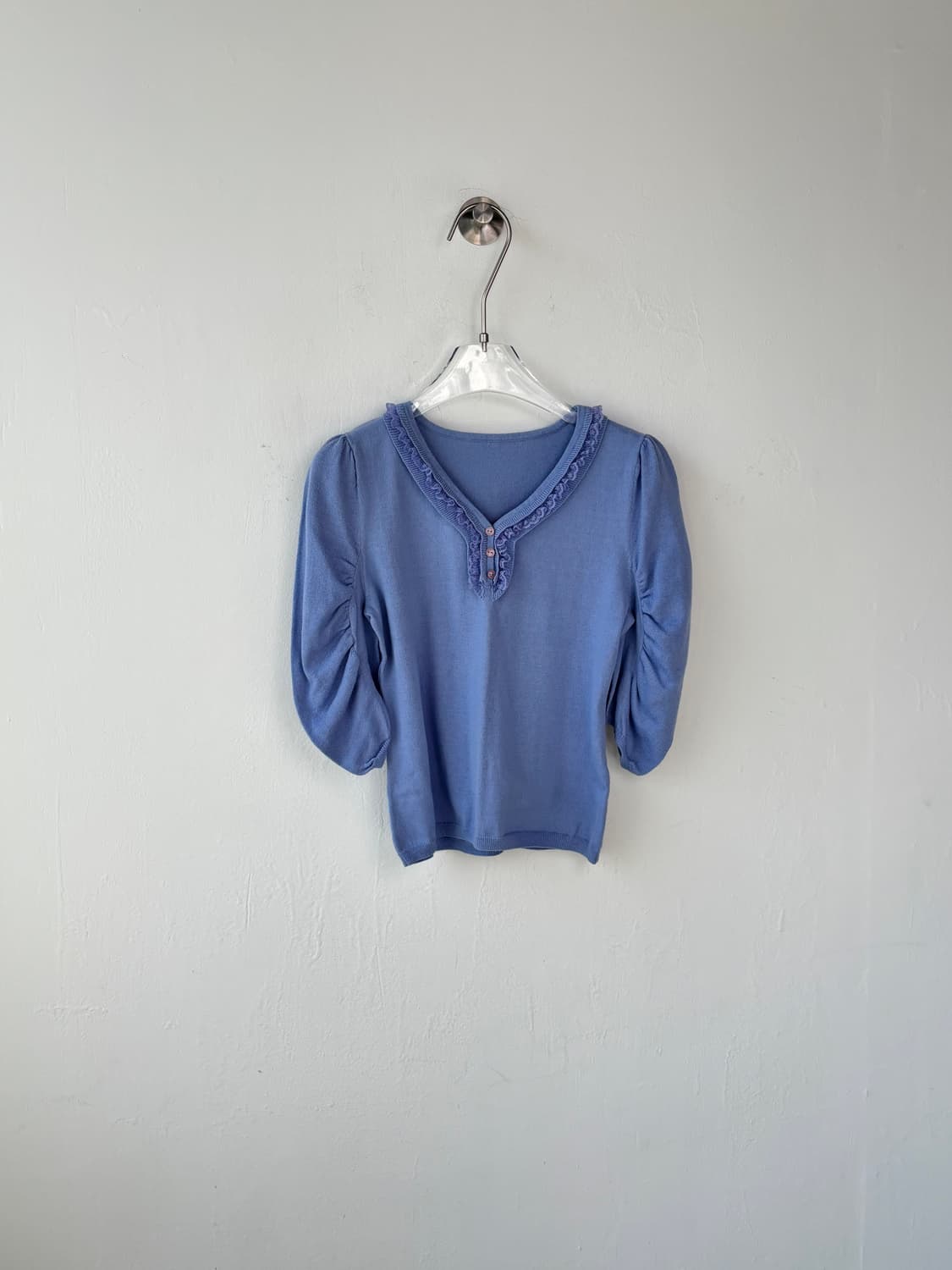 프릴 셔링 티셔츠 상품이미지4