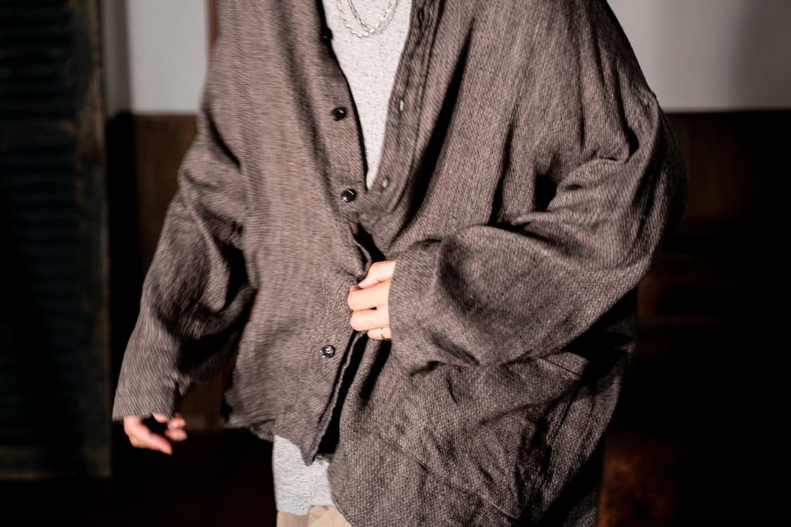 네스트로브컨팩트 린넨실크 스모크 셔츠자켓 상품이미지1