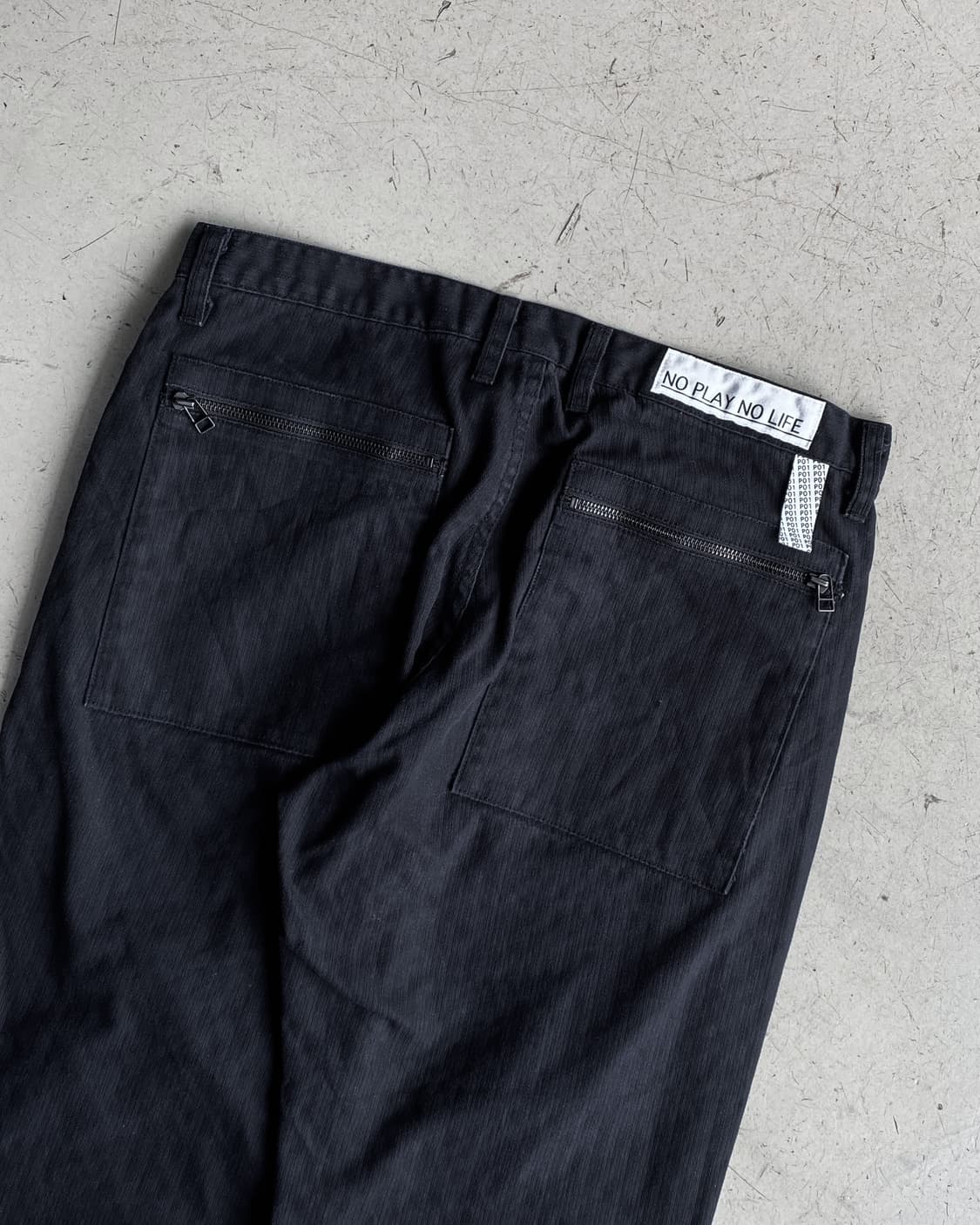 Po1 프론트 더블 포켓 HBT 메카닉 팬츠 상품이미지7