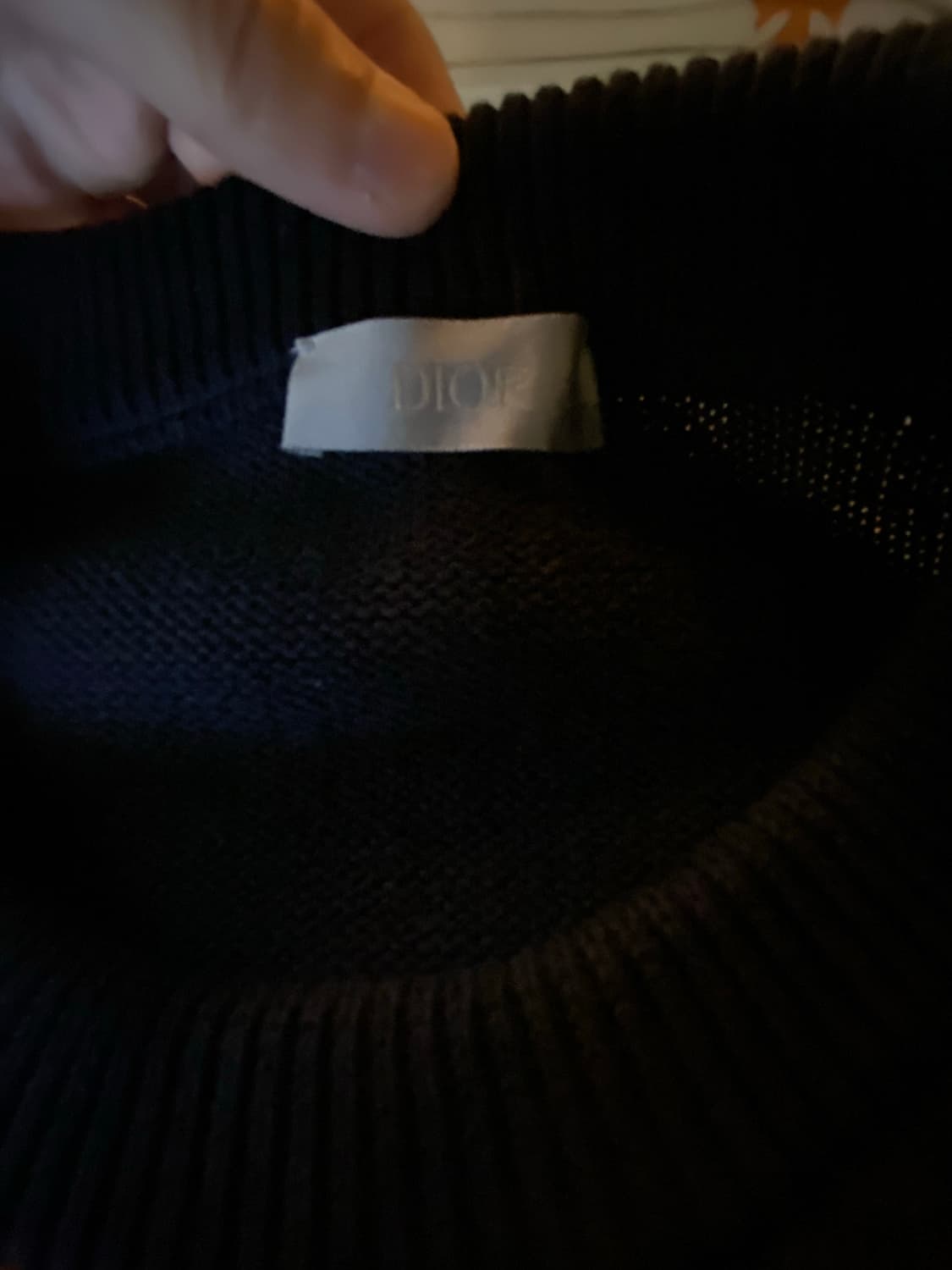 디올 오블리크 인서트 니트 사이즈 XL 상품이미지3