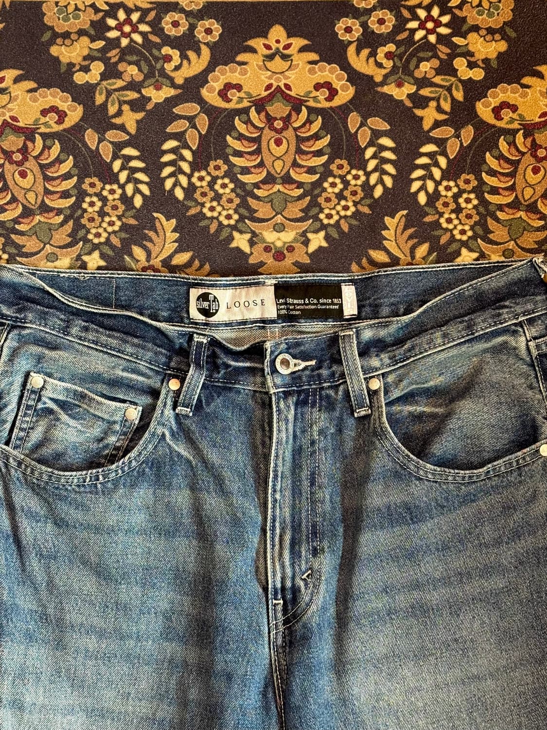 리바이스 실버탭 루즈핏 데님팬츠 상품이미지2