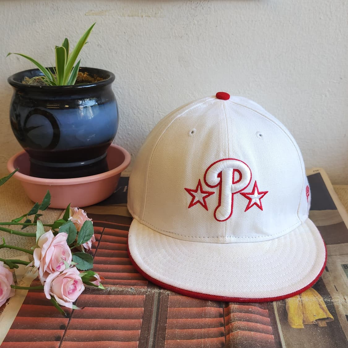 90s 빈티지모자 Mlb 필라델피아 필리스 야구모자 상품이미지8