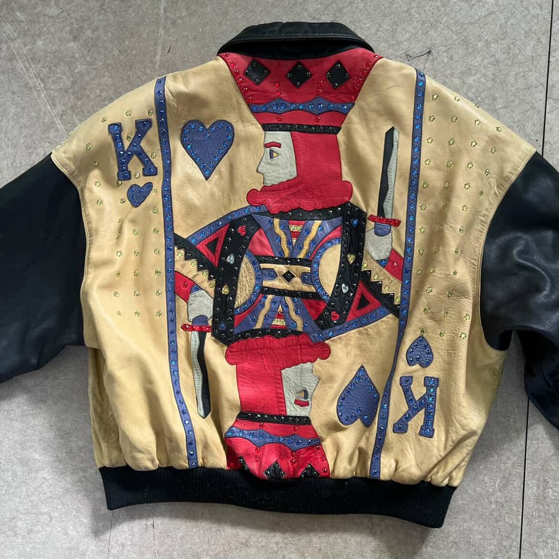 펠레펠레 조커 가죽자켓 상품이미지2