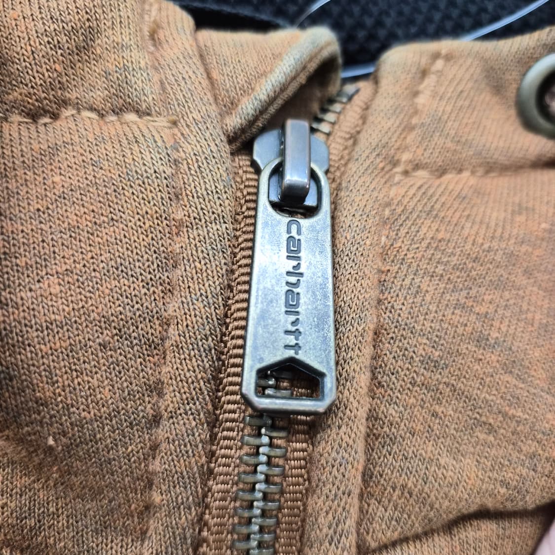 칼하트 브라운 후드 집업 남성 XL 상품이미지5