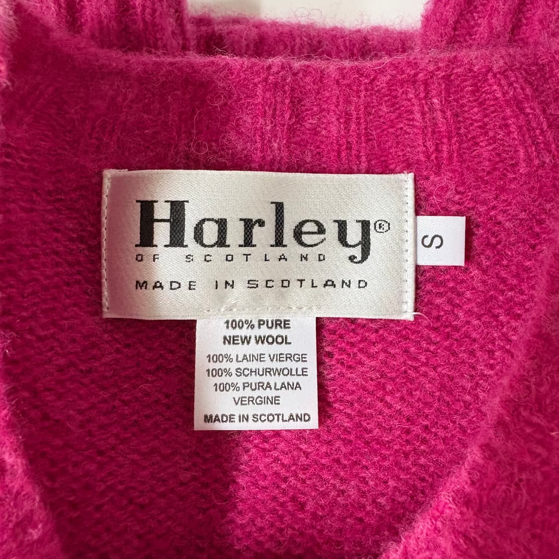 [S]할리오브스코트랜드 쉐기독 니트 상품이미지2