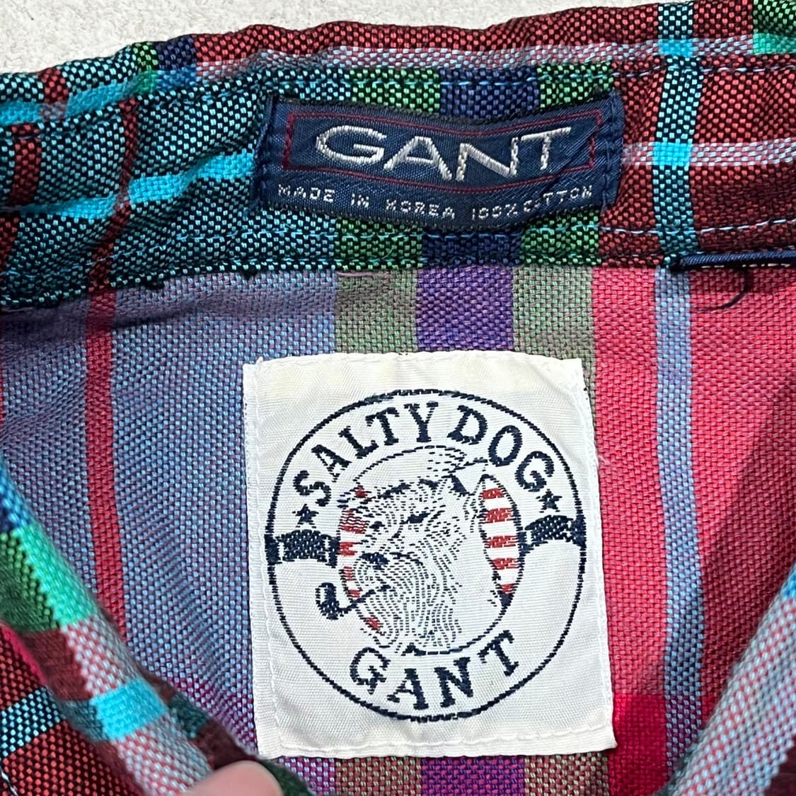 간트 워크 체크셔츠 s08952 상품이미지6