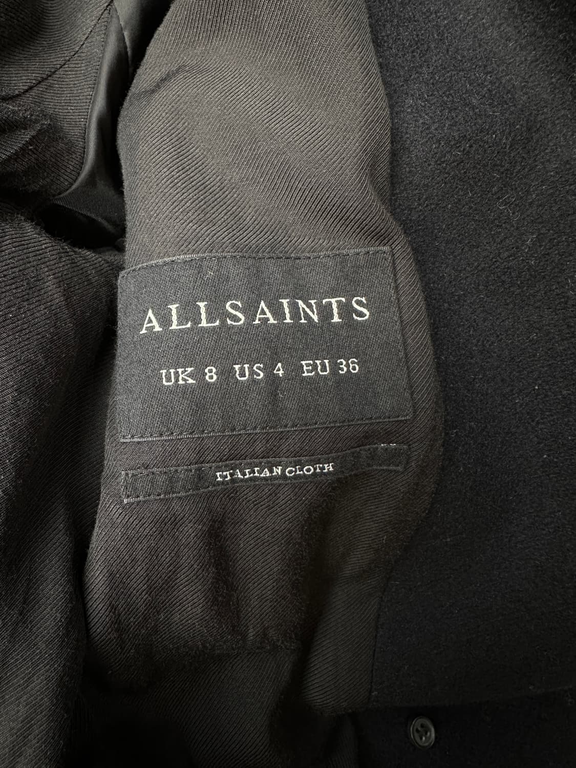 올세인츠 금장 더블 코트 36 상품이미지8