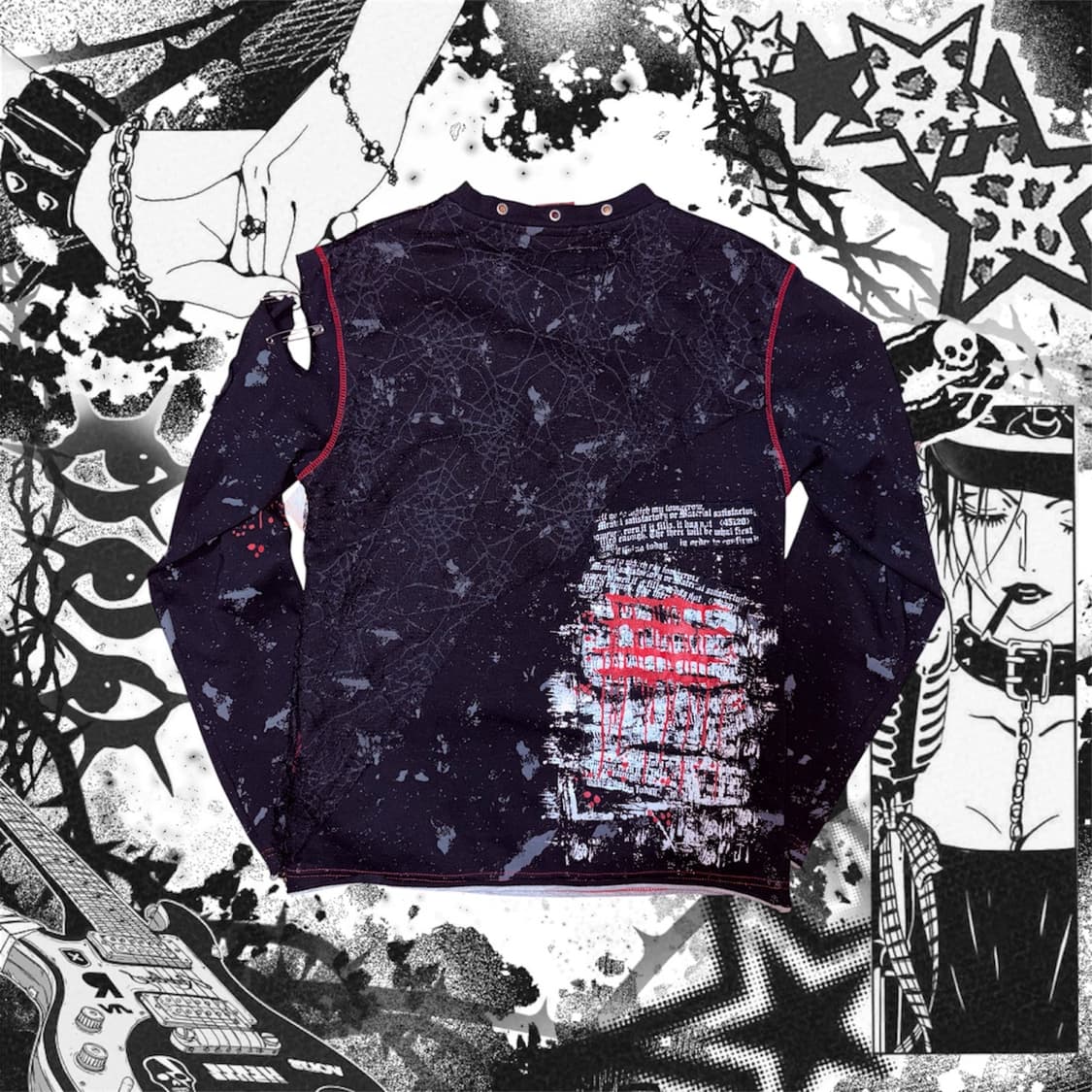 매드펑크 그런지 롱슬리브 상품이미지2