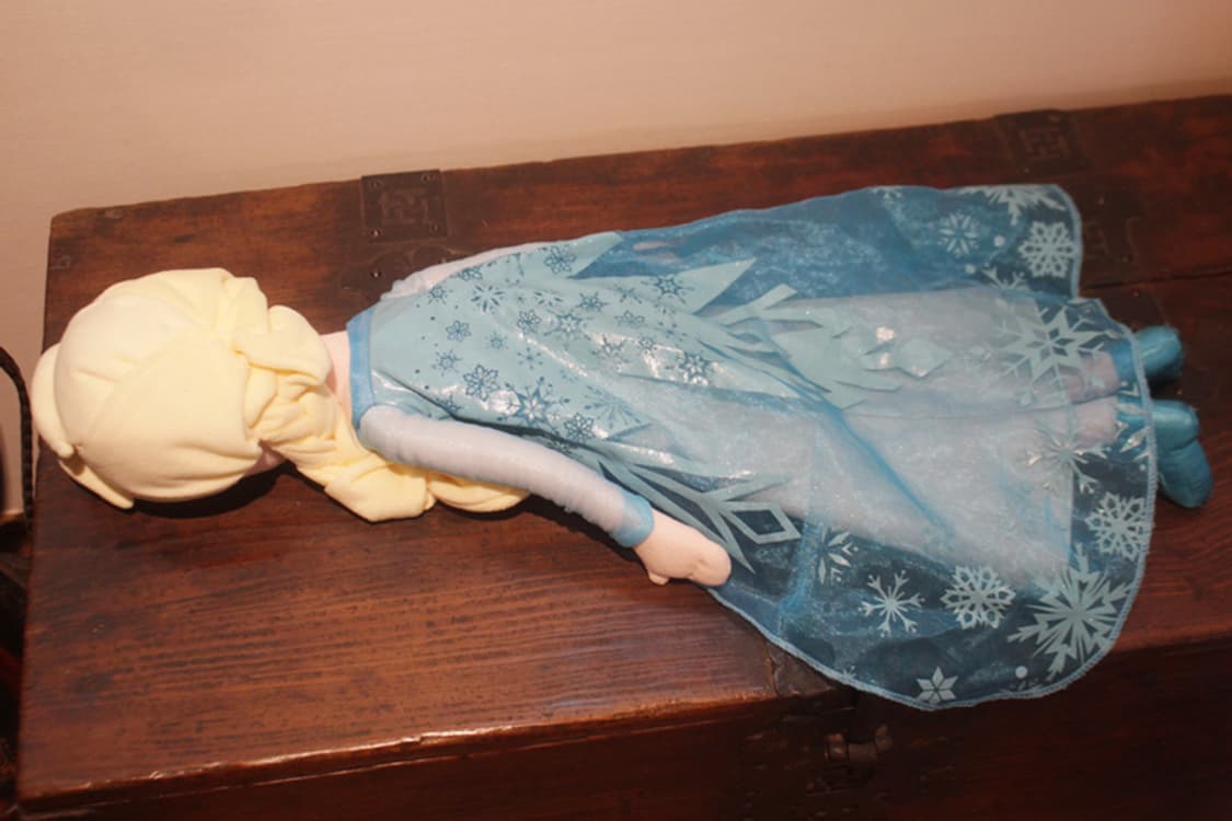 디즈니 겨울왕국 엘사안나 애착인형 빈티지인형 고전인형 바디필로우 아기인형 상품이미지5