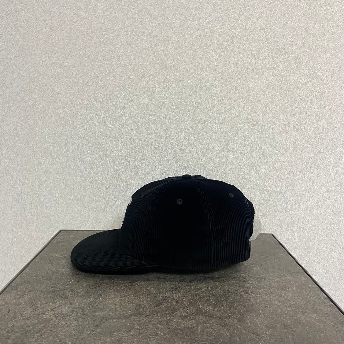 슈프림 코듀로이 블랙 에스로고 S로고 볼캡 모자 6패널 캡 상품이미지2
