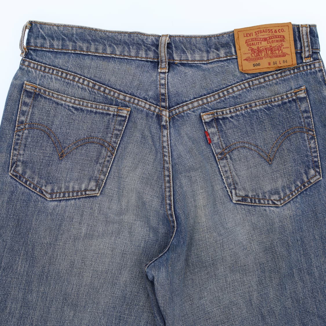 [84] 리바이스 506 중청 90s 데님 팬츠 청바지 N6996 상품이미지3