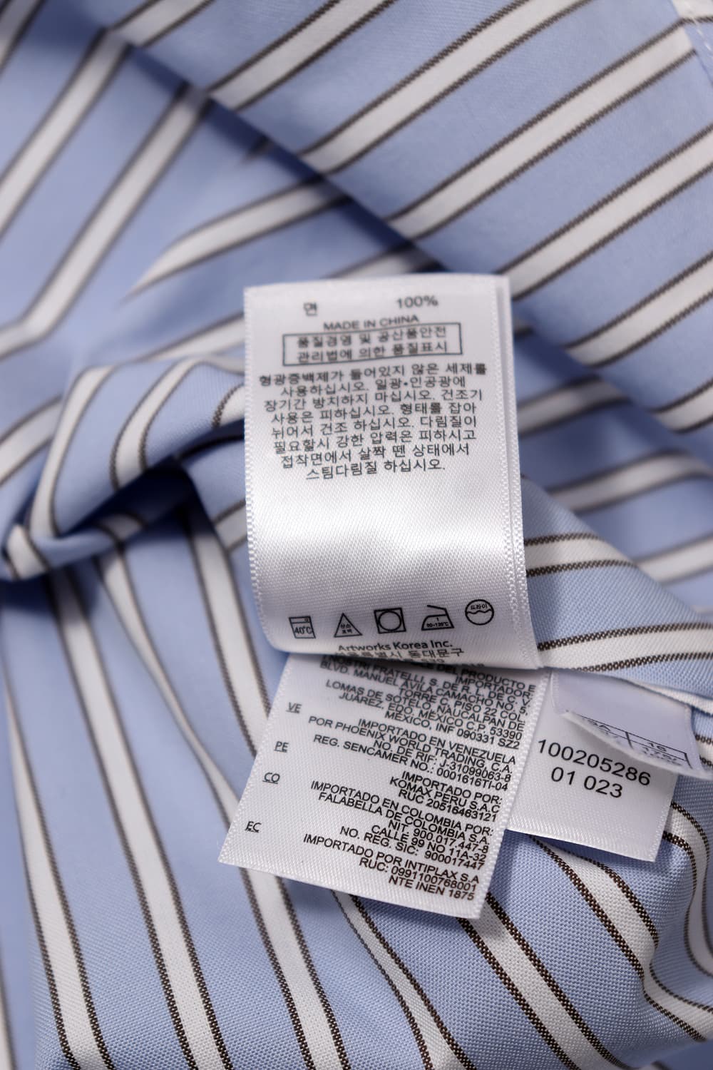 브룩스브라더스 스트라이프 와이셔츠 100 상품이미지6
