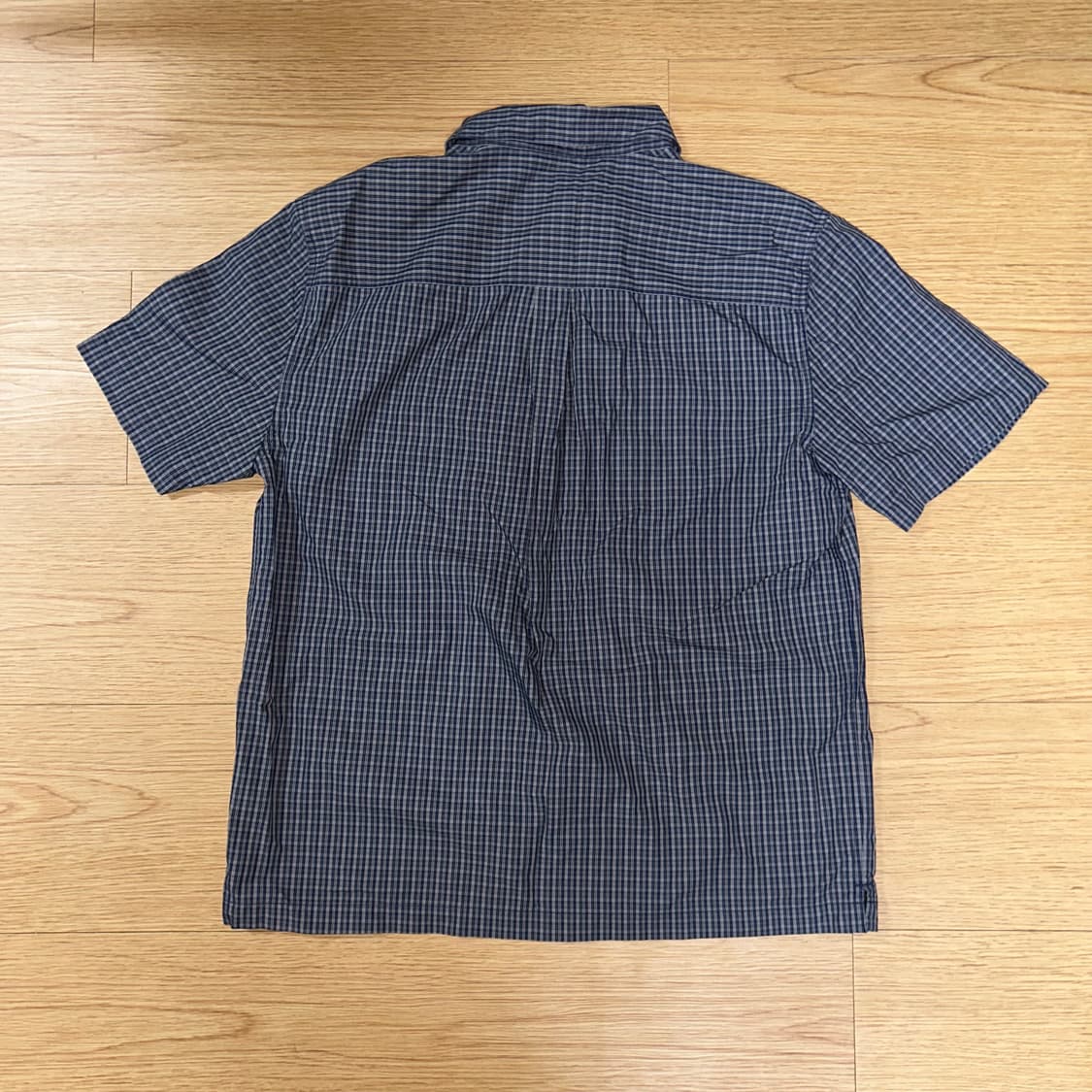 컨버스 플레이드 쇼트 슬리브 셔츠 샤크스킨 플래드 상품이미지4