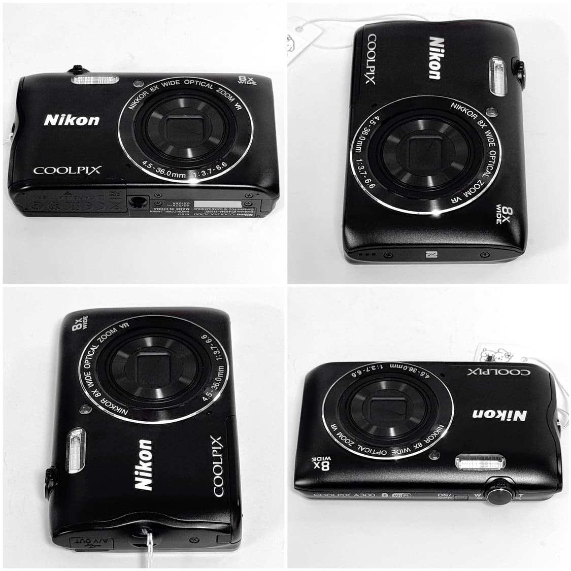니콘 쿨픽스 A300 (S3700) 블랙 빈티지디카 상품이미지4