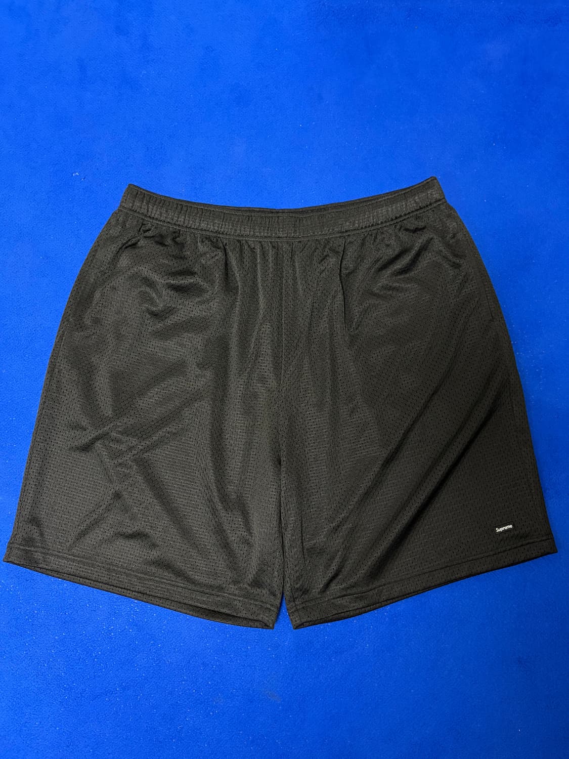 25SS 슈프림 스몰 박스 배기 메쉬 쇼츠 블랙 [XL] 상품이미지1