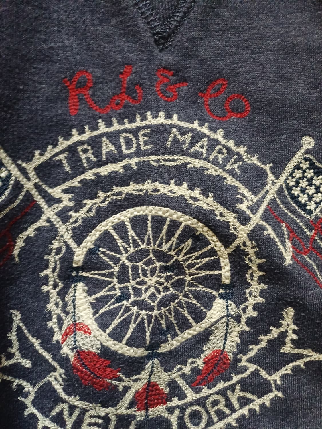 폴로 랄프로렌 키즈/자수 기모 맨투맨 (보이즈 L / 여성 크롭핏) 상품이미지3