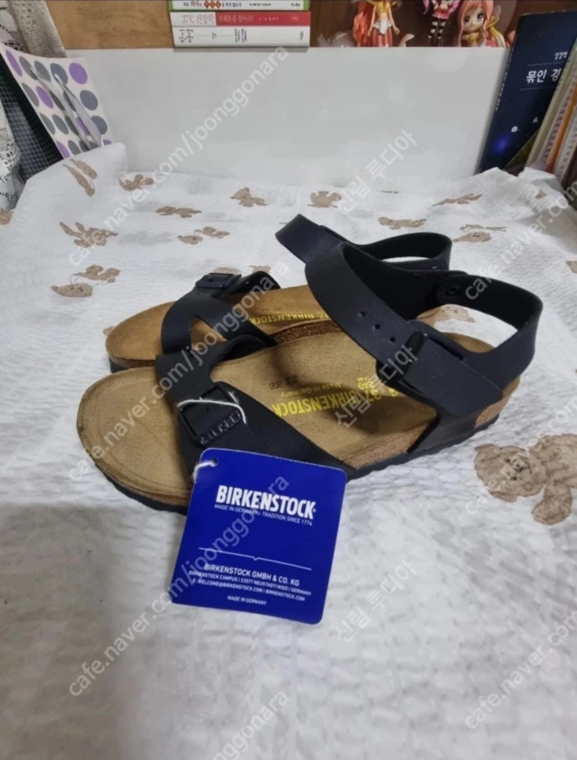 버켄스탁 리오 블랙 샌들 240 사이즈 새상품 상품이미지1