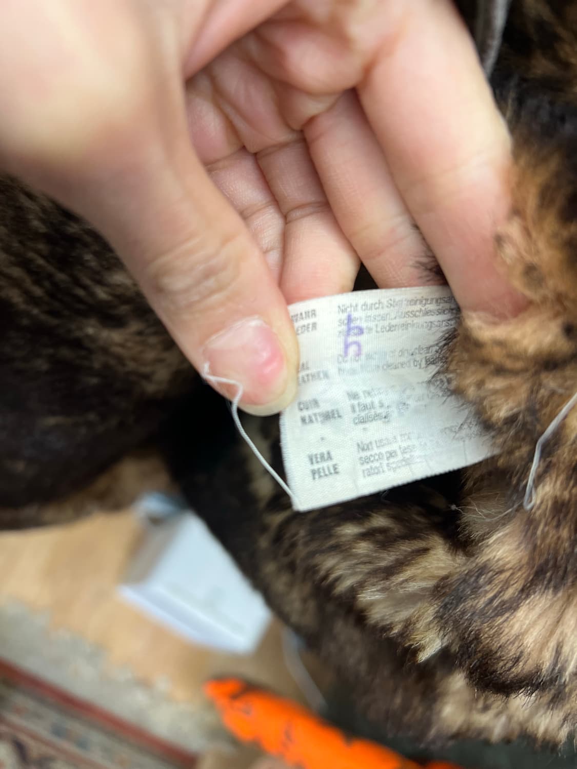 Vintage Malbrun Real Shearling Coat 상품이미지5