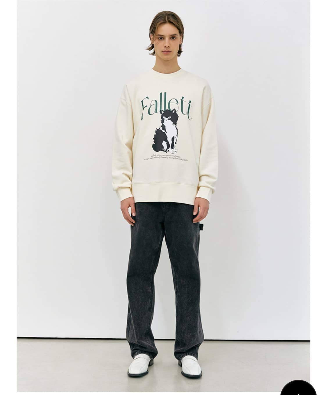 택달림 / 정품 팔렛 고양이 맨투맨 남녀공용 / 정가 69,000원 상품이미지8