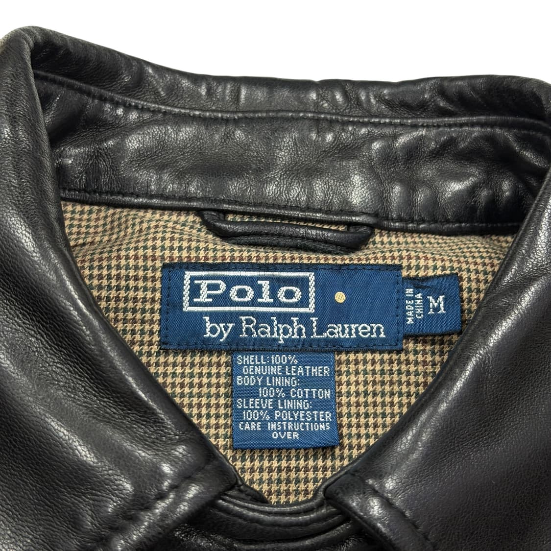 폴로 랄프로렌 맥스웰 램스킨 가죽 레더자켓 브라운 M 상품이미지4
