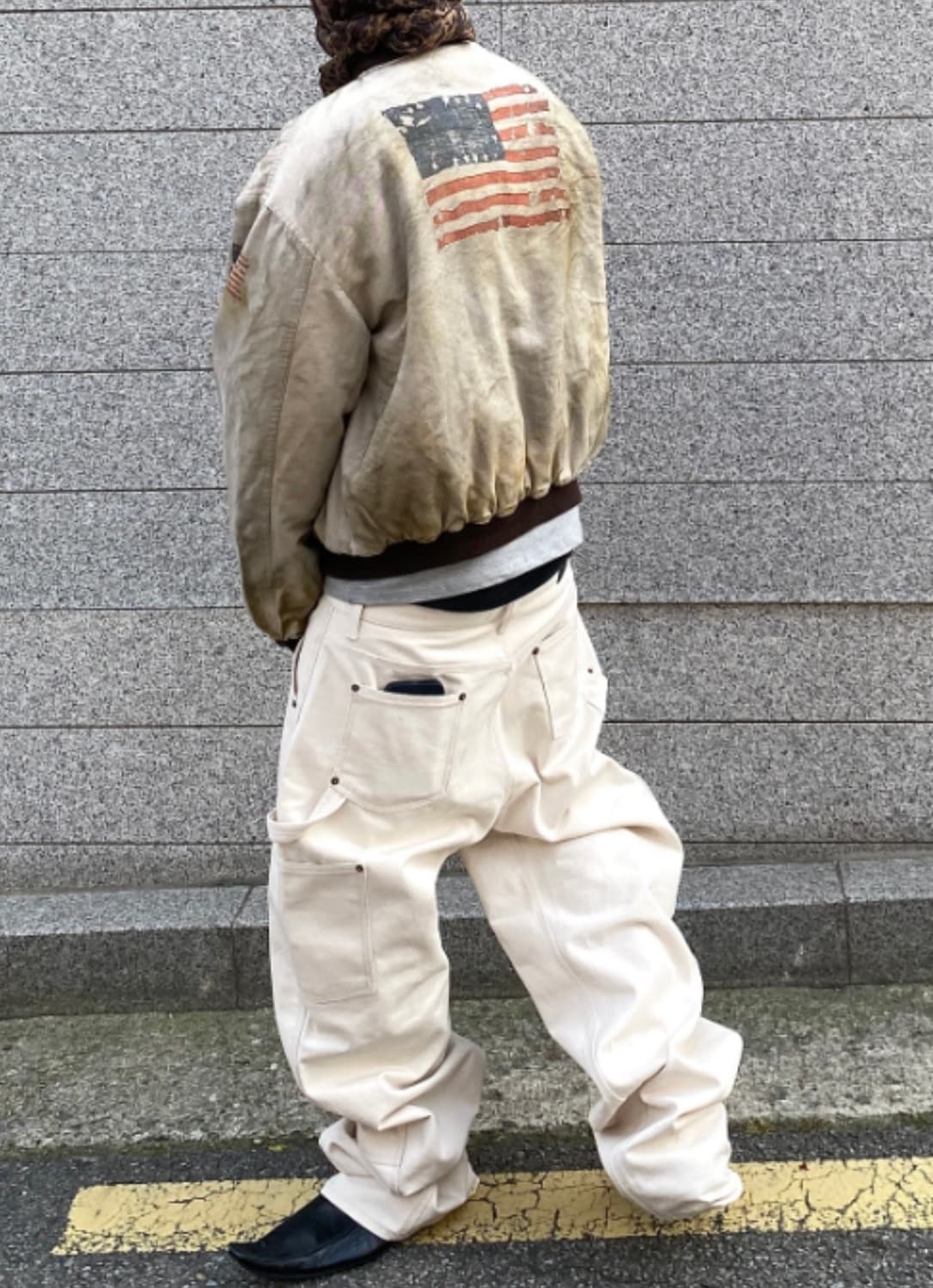 24FW Undermycar Carpenter Pants Ivory 상품이미지3