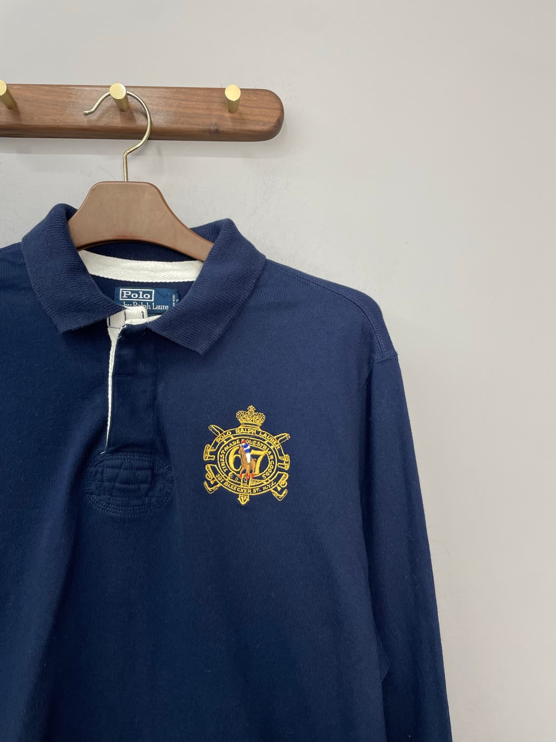 폴로 랄프로렌 크레스트 자수 카라티 H1344 상품이미지3