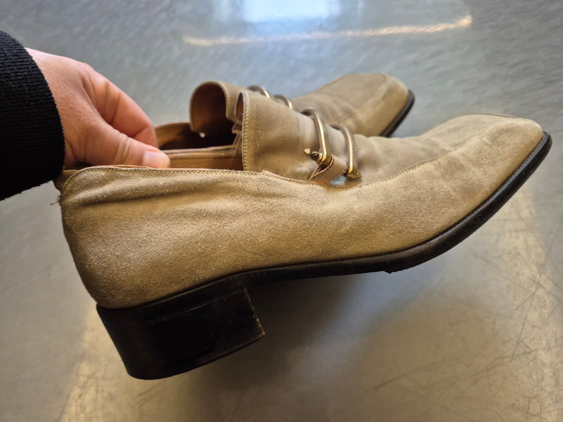 체사레 파지오티 스퀘어토 스웨이드 슈즈 상품이미지3